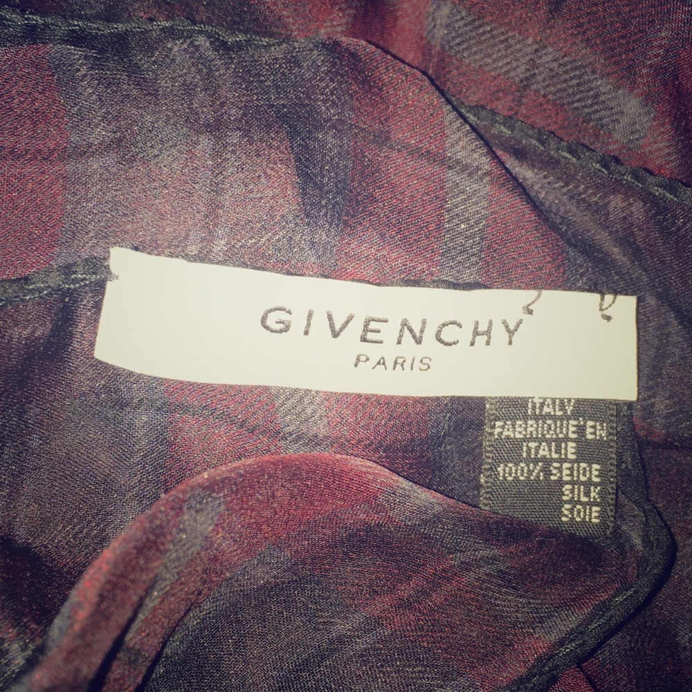 Givenchy, silk made in Italy scarf
